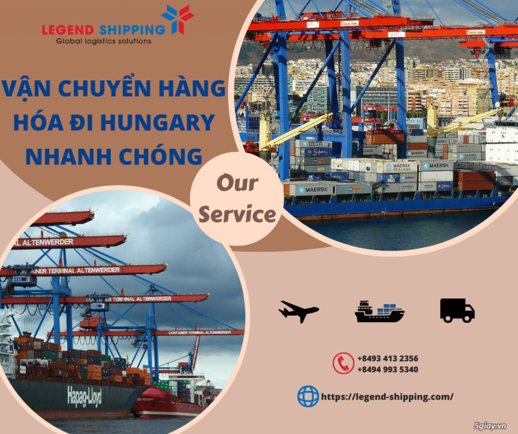 VẬN CHUYỂN HÀNG HÓA ĐI HUNGARY NHANH CHÓNG