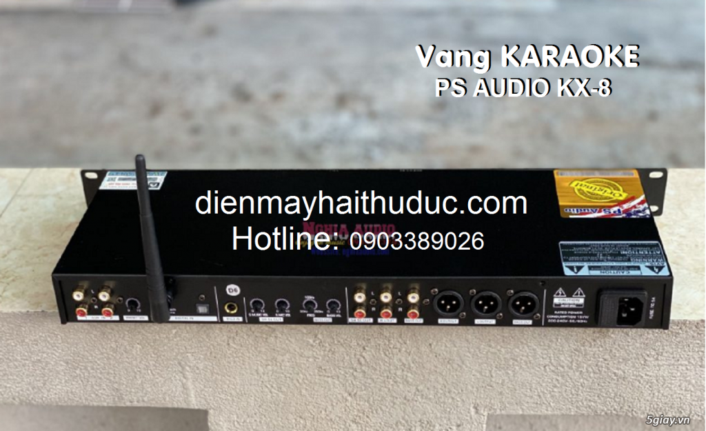 Vang cơ PS Audio KX-8 chức năng Echo Karaoke có Reverb - 1