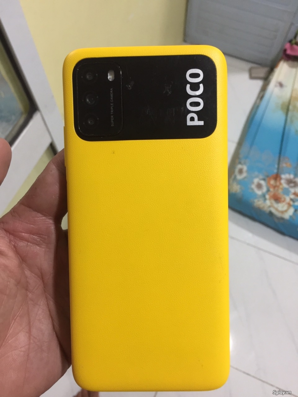 Cần bán : Xiaomi poco m3 64gb màu vàng - 1