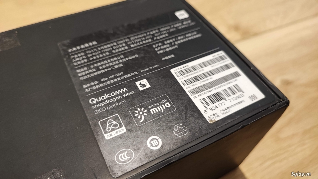 Xiaomi Mi Watch LTE limited Sapphire Edition 4G/LTE - 3