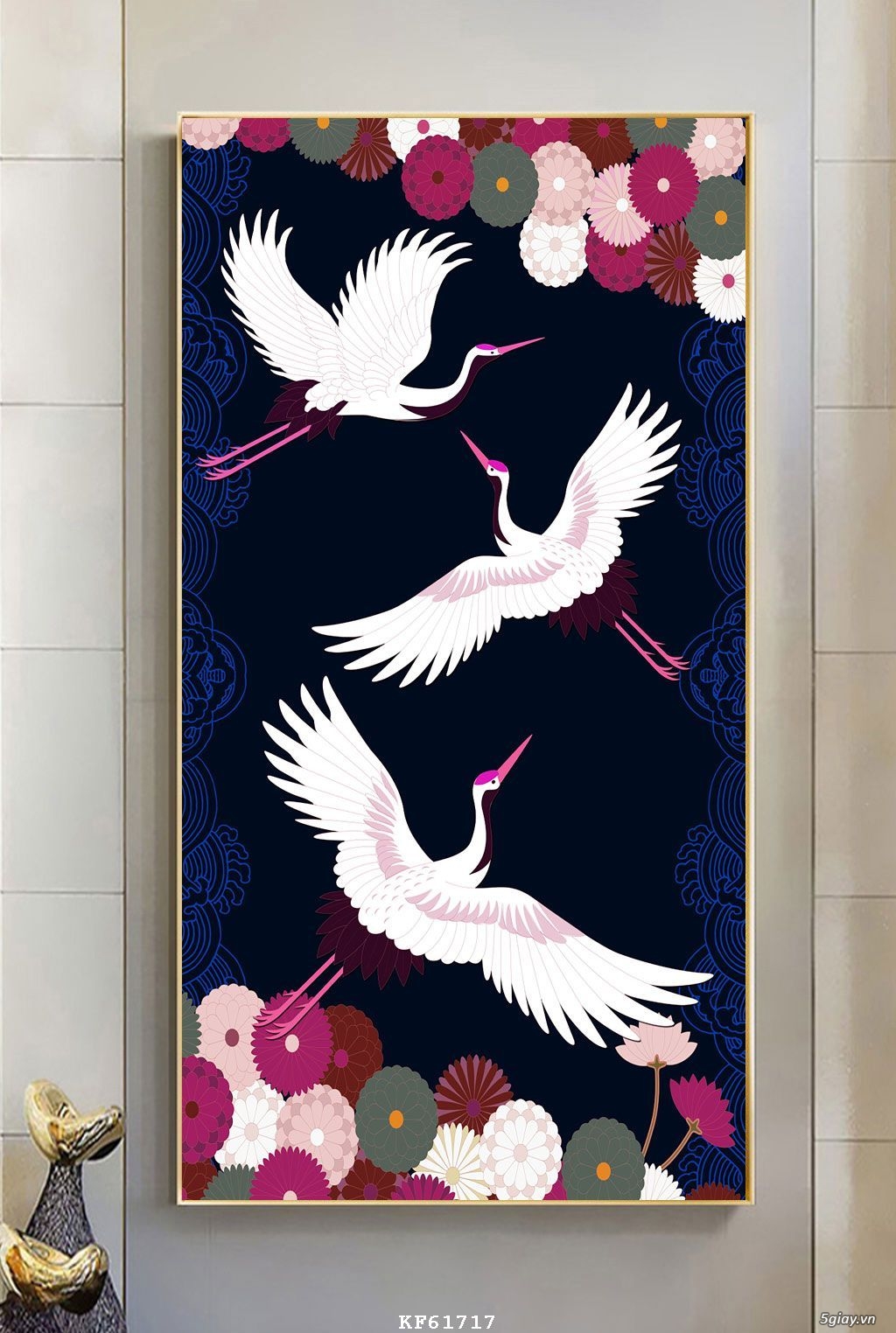 Tranh tráng gương giá rẻ, tranh canvas giá rẻ - 36