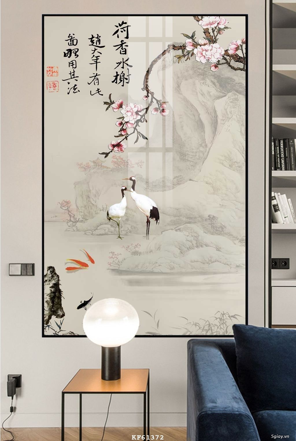 Tranh tráng gương giá rẻ, tranh canvas giá rẻ - 47