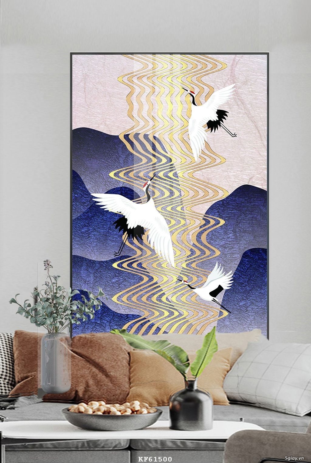 Tranh tráng gương giá rẻ, tranh canvas giá rẻ - 44