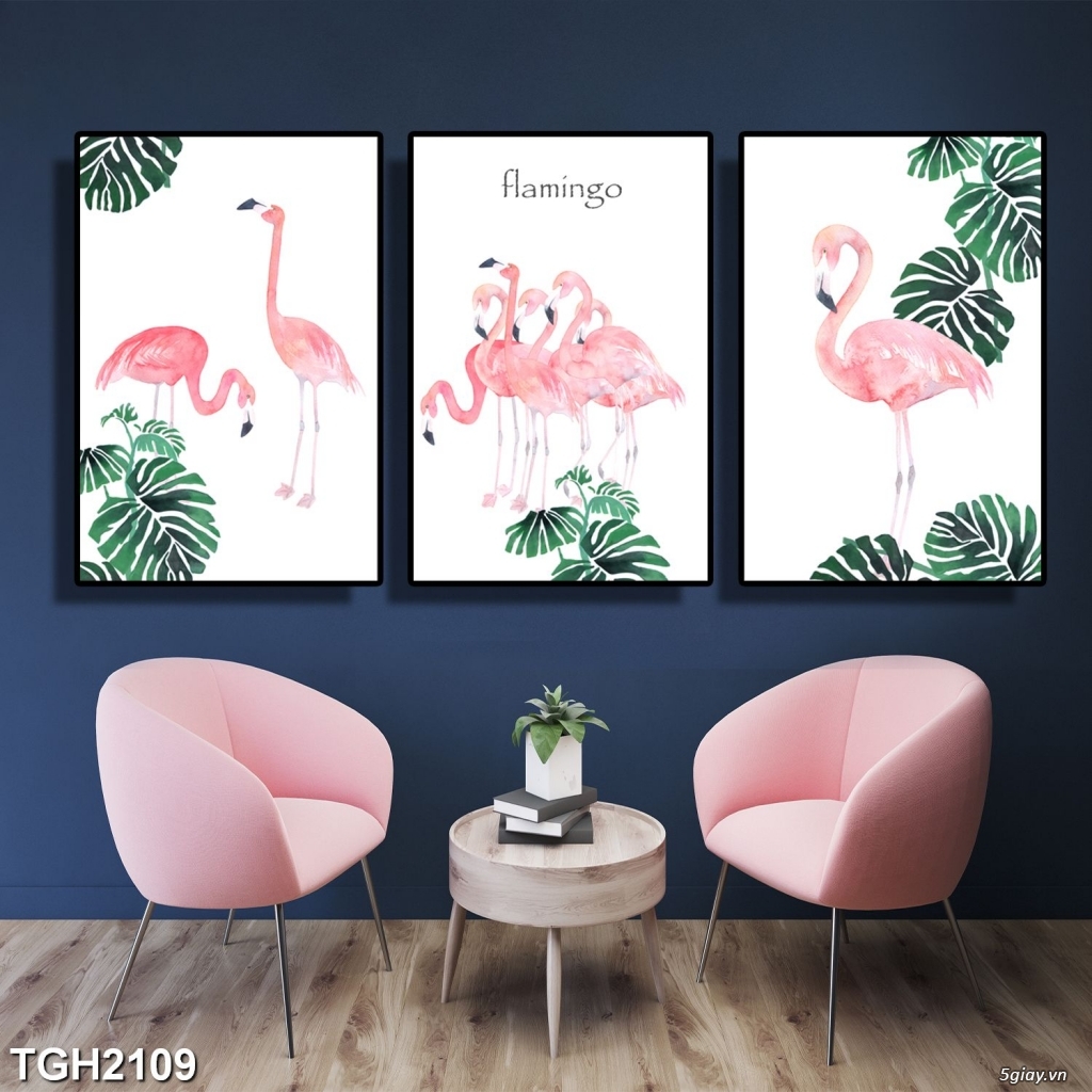 Tranh canvas giá rẻ bộ 3 bức - 45