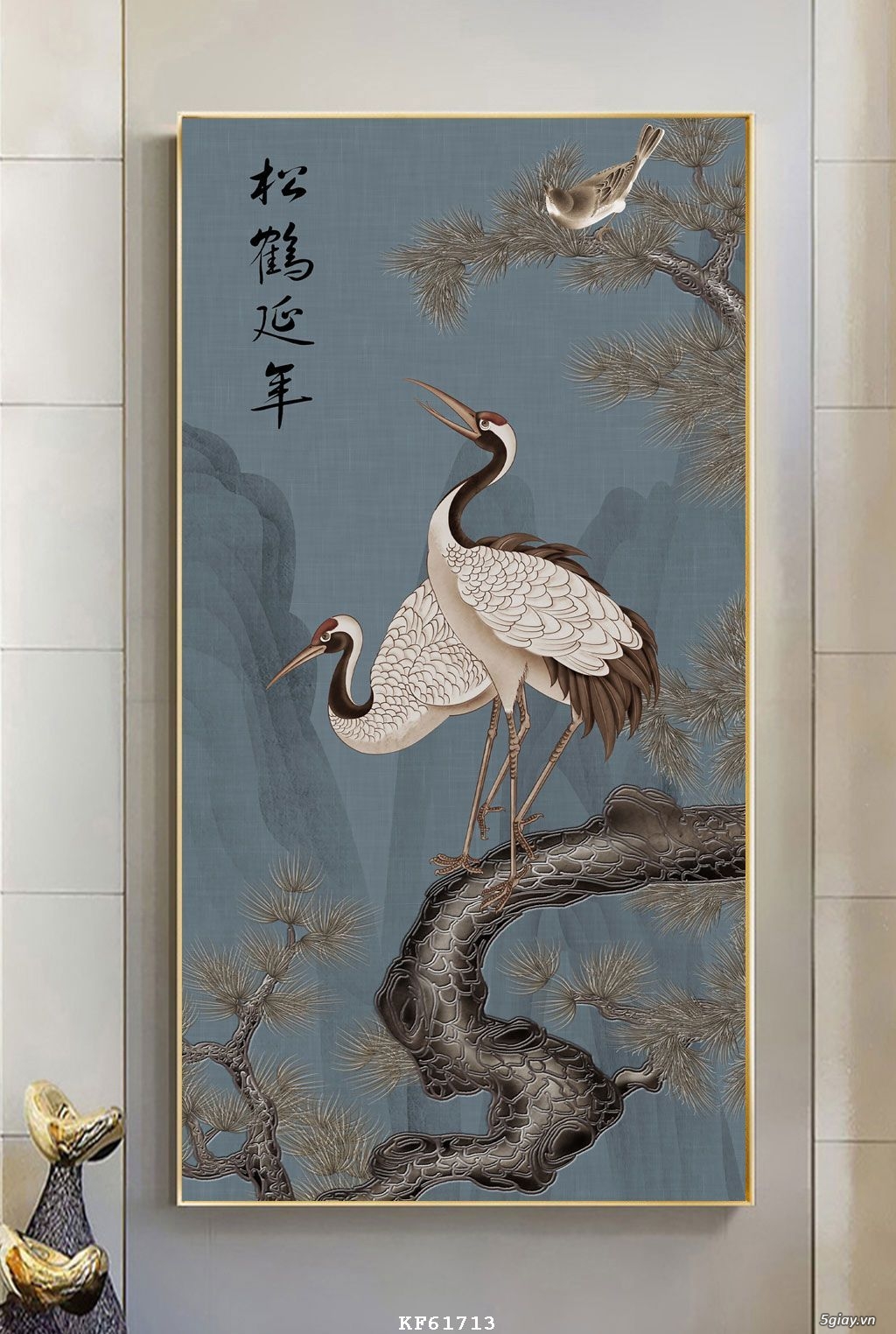 Tranh tráng gương giá rẻ, tranh canvas giá rẻ - 34