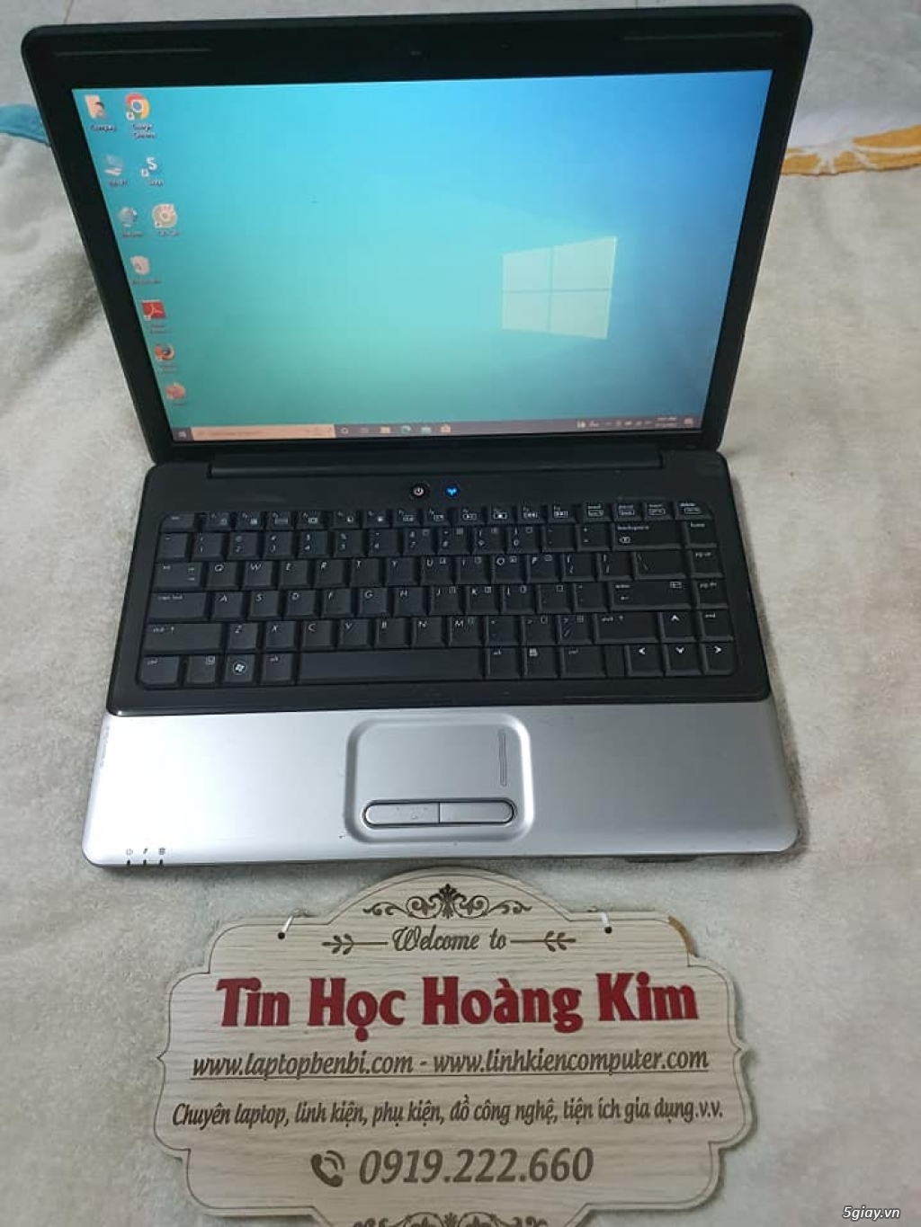 Laptop HP Compaq CQ40 - Core 2 Duo T6500, 3G, 100G, 14inch, giá rẻ - 3