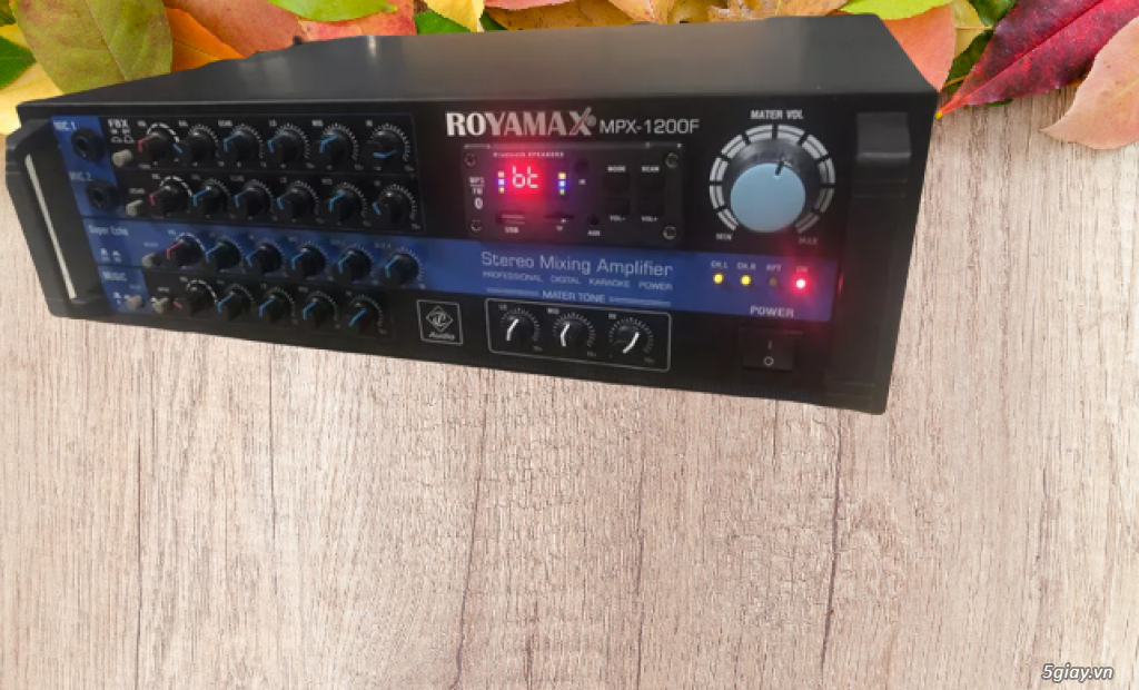 Amply Royamax MPX-1200F Bluetooth thiết kế 12 con sò công suất 640Watt - 2