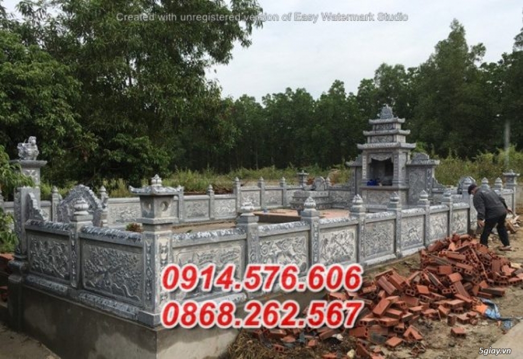 Tiền giang08+ lăng mộ đá đẹp bán nhà mồ - 6