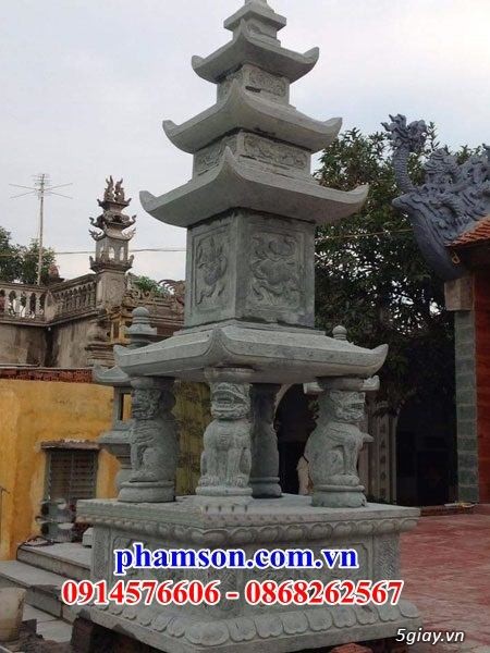 Sài Gòn 512+ Mẫu tháp mộ để tro cốt đá đẹp