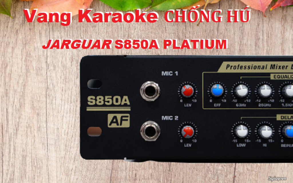 Vang Cơ Karaoke Jarguar S850A Platium đến từ Hàn Quốc - 3