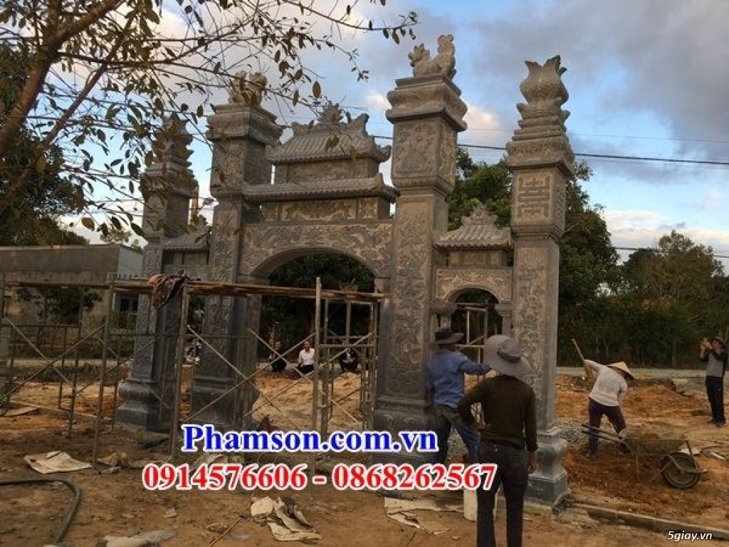Quảng Trị 951+ cổng đá nhà thờ họ đẹp - 3