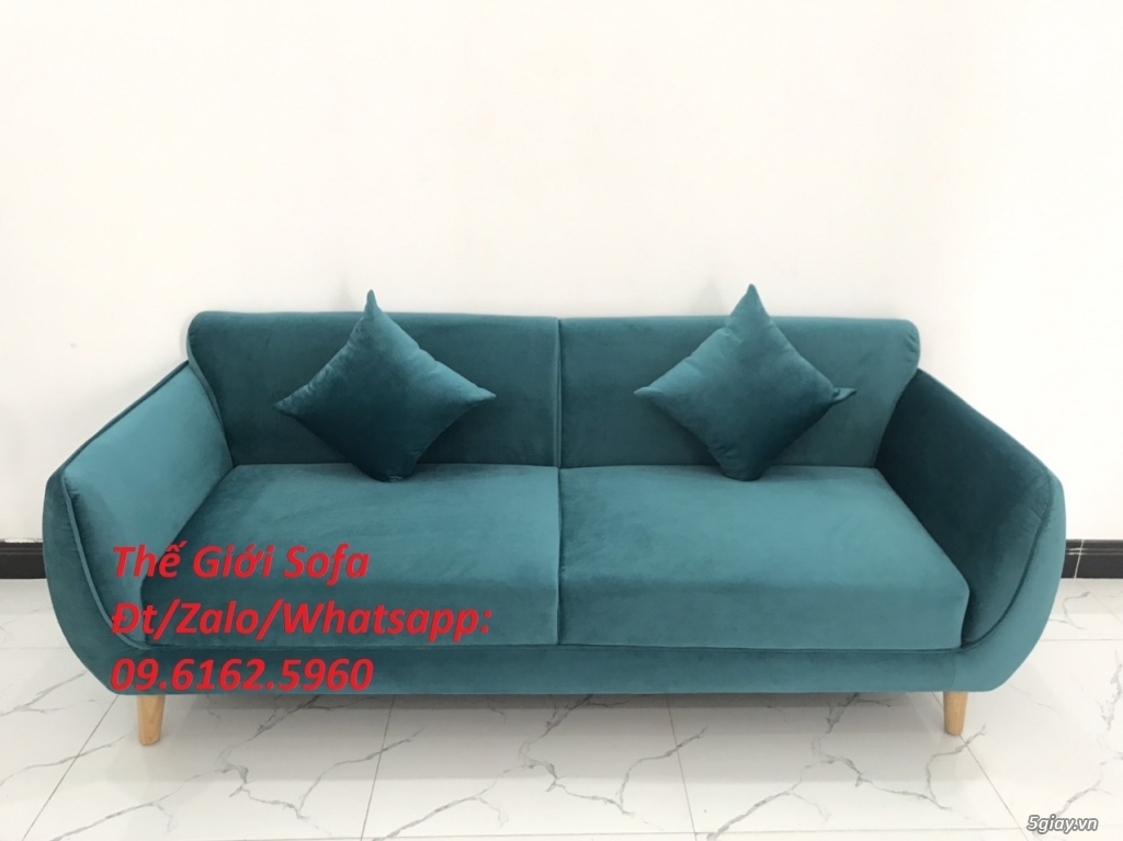 Bộ bàn ghế sofa băng viền vải nhung đẹp ở Thế Giới Sofa Hồ Chí Minh - 2