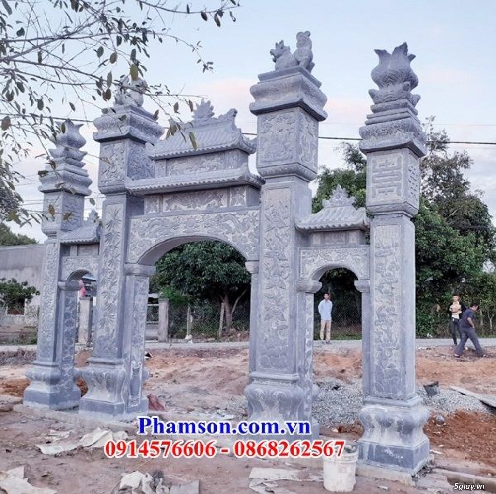 Quảng Trị 951+ cổng đá nhà thờ họ đẹp - 1
