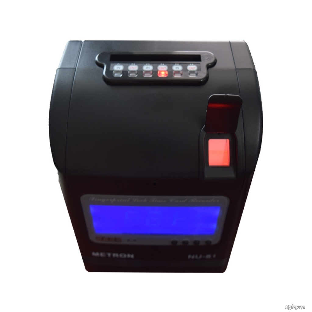 MÁY CHẤM CÔNG THẺ GIẤY METRON NU81