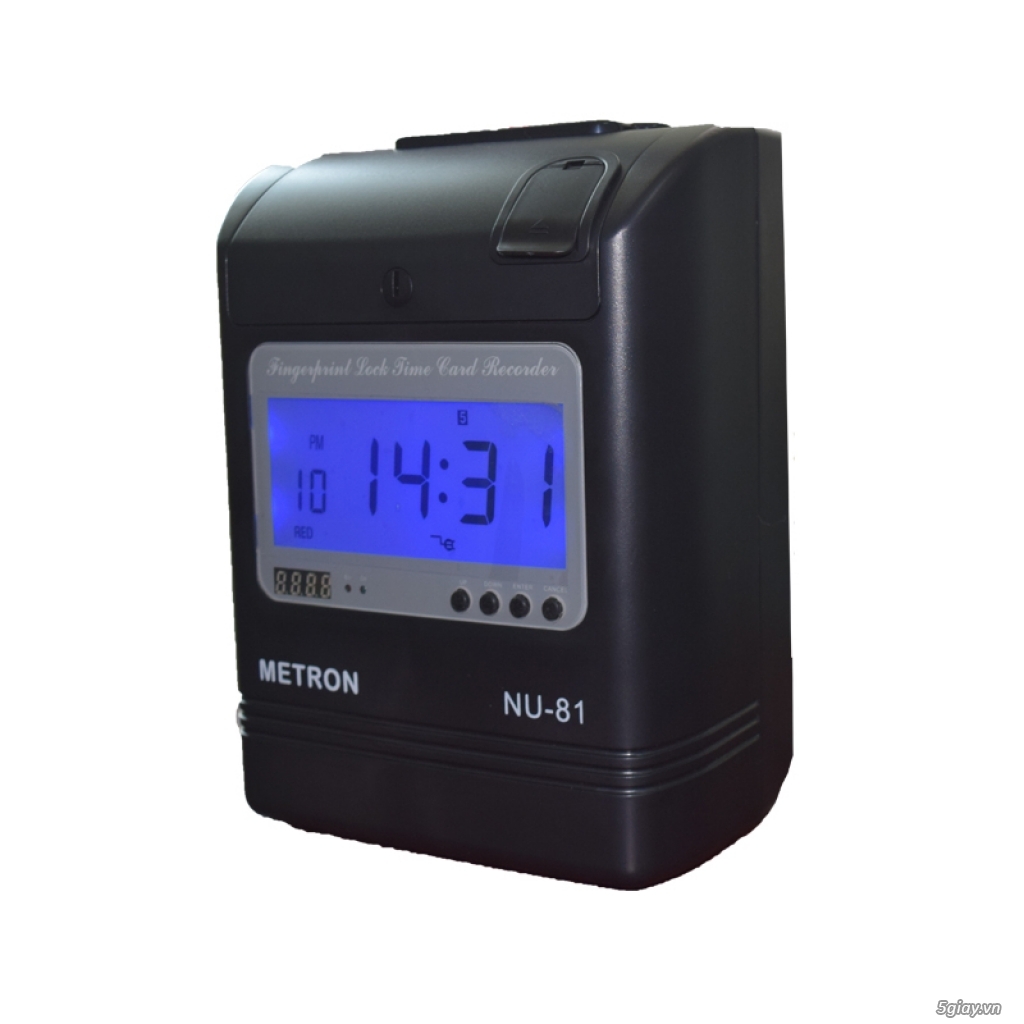 MÁY CHẤM CÔNG THẺ GIẤY METRON NU81 - 4