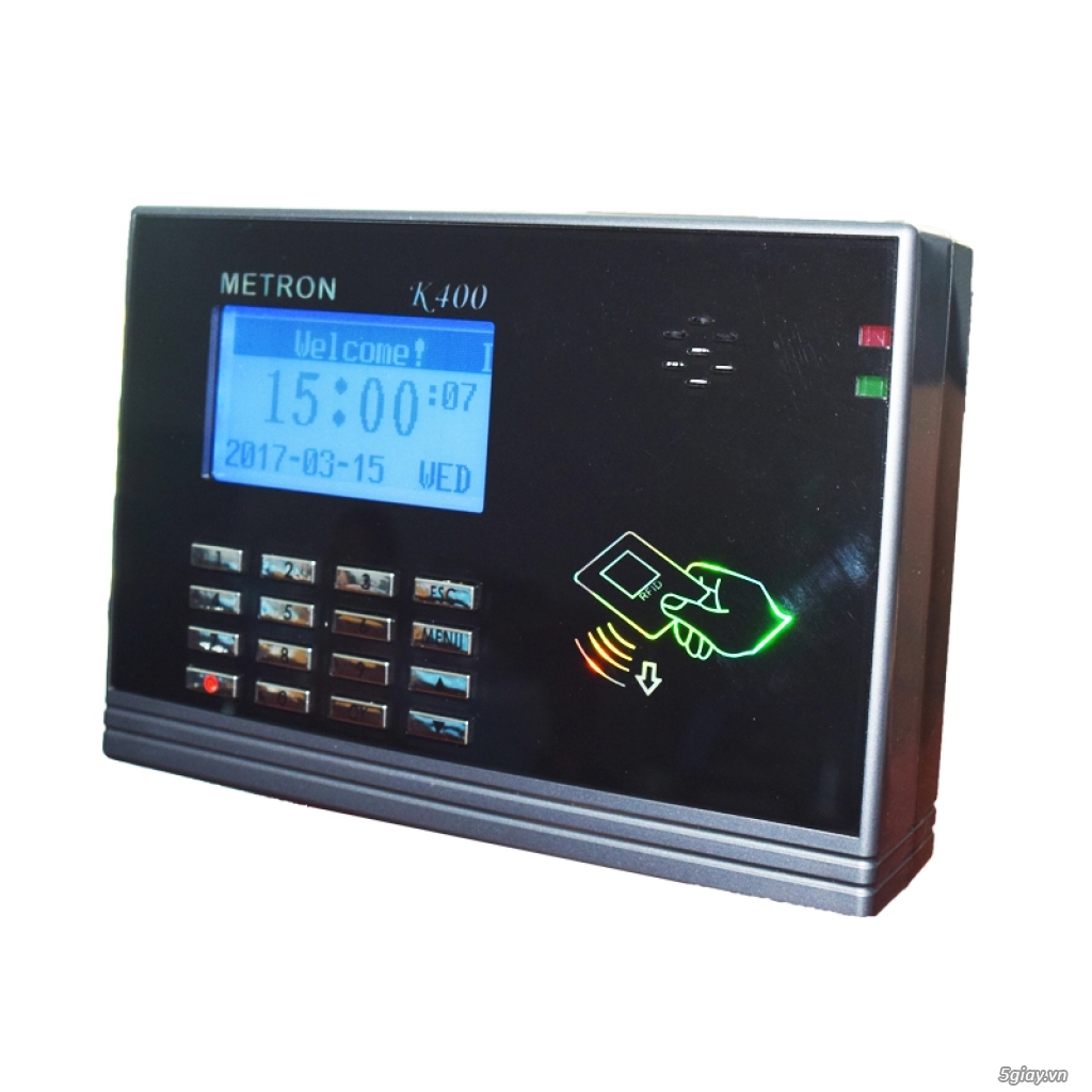 MÁY CHẤM CÔNG THẺ CẢM ỨNG METRON K400 - 2