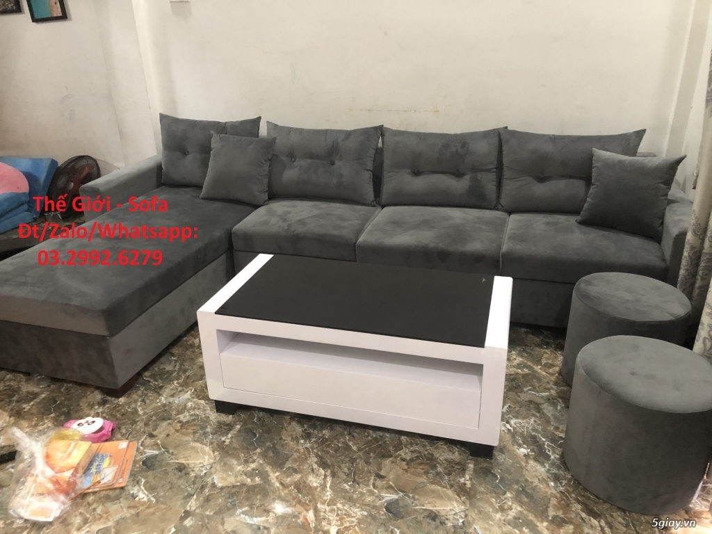 Sofa Góc L Ưa Chuộng ở Bình Định l Ghế góc L giá rẻ tại QN - 4