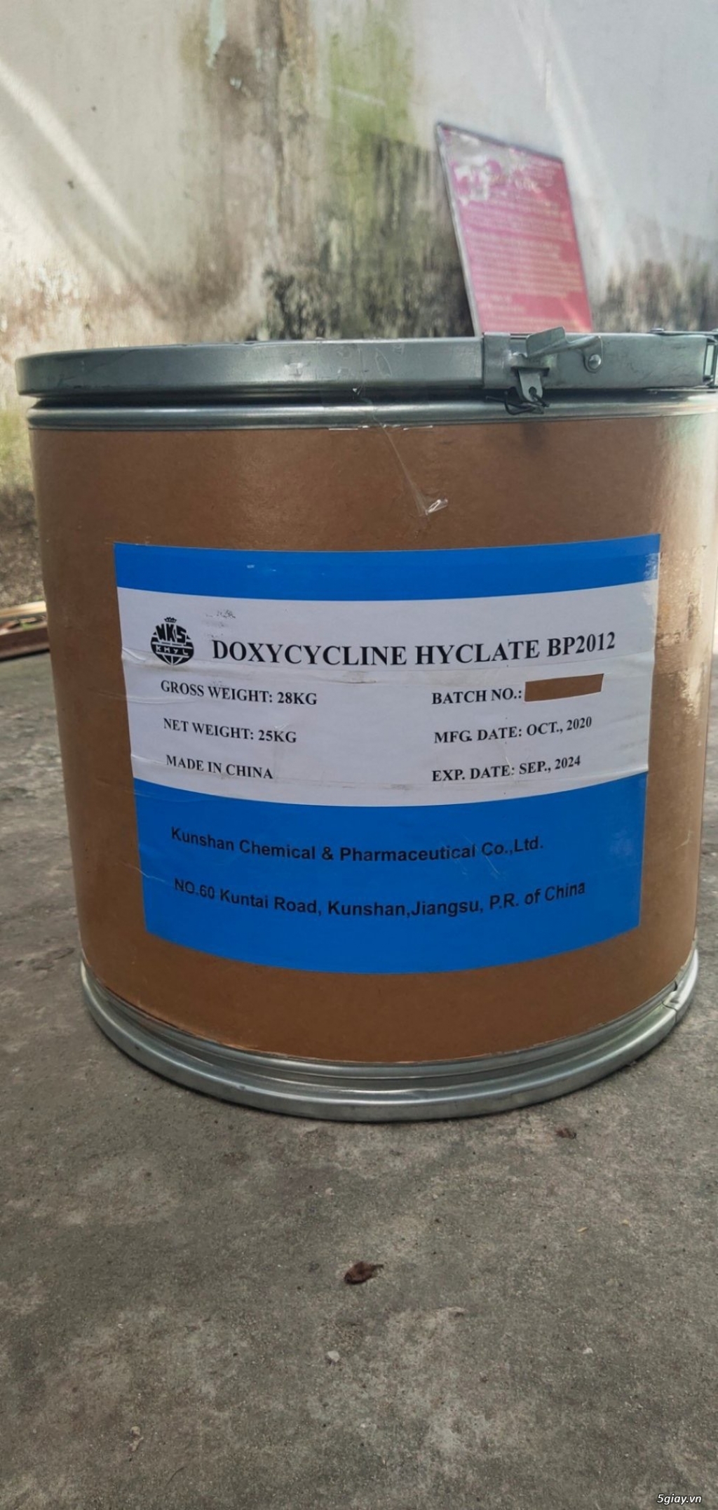 Nguyên liệu thuỷ sản Doxycycline 98% - 2