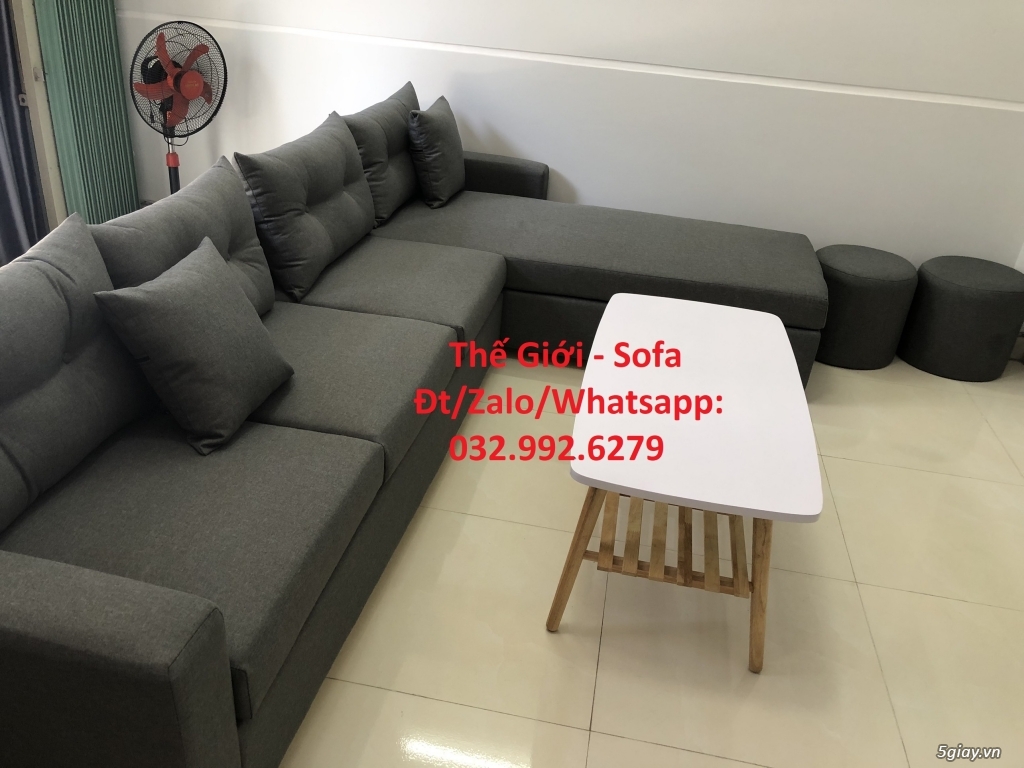 Sofa Góc L Ưa Chuộng ở Bình Định l Ghế góc L giá rẻ tại QN - 1