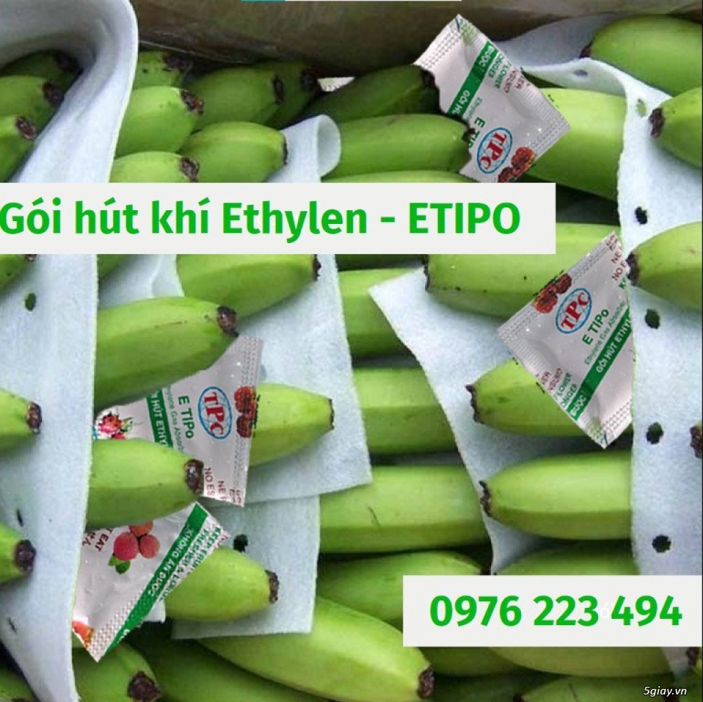 Gói hút khí Ethylen - Etipo giúp trái cây tươi và để được lâu hơn