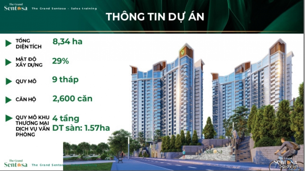 Nhận booking dự án The Grand Sentosa Nam Sài Gòn CĐT Novaland giai đoạ