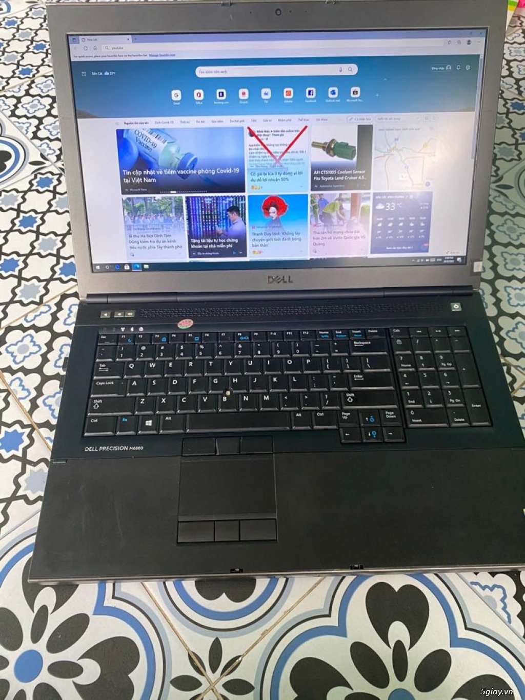 Cần bán laptop dell precision m6800 core i7 - 2