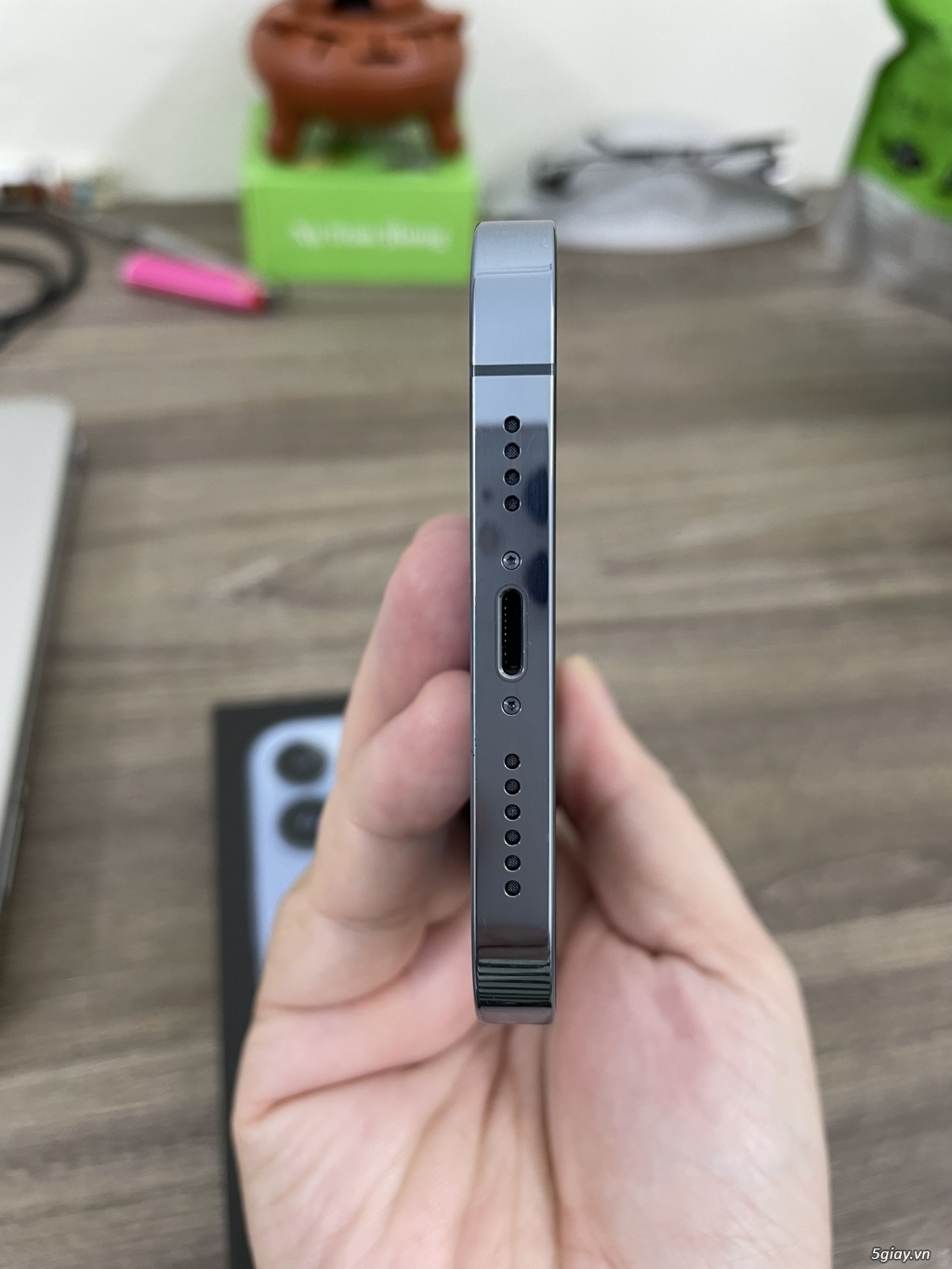 Iphone 13promax blue 128 vna fullbox tuyệt đẹp giá mềm xèo - 2