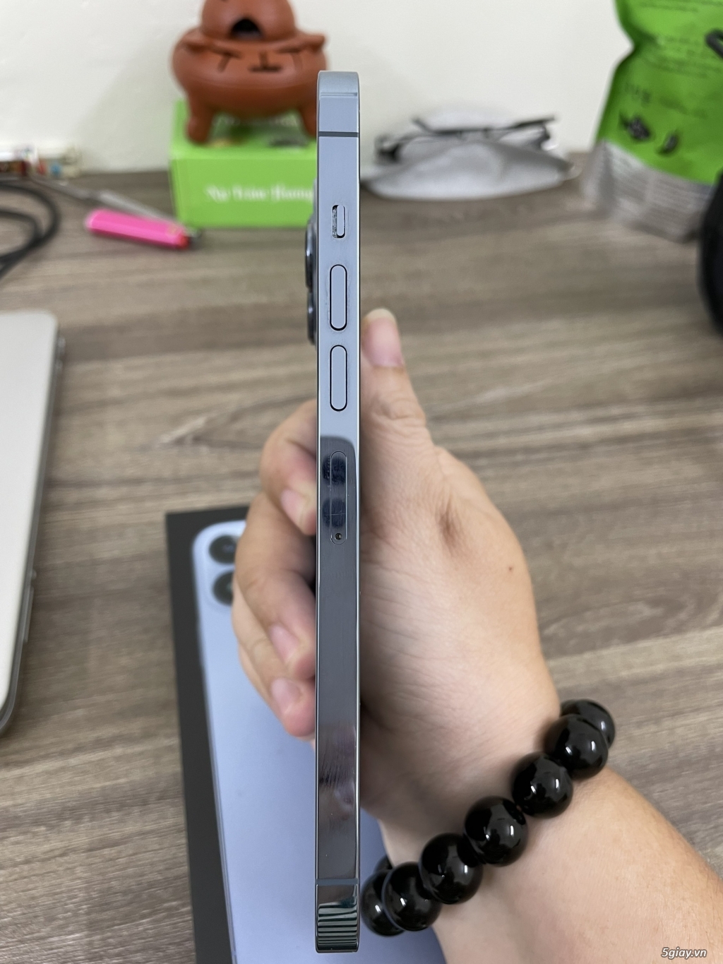 Iphone 13promax blue 128 vna fullbox tuyệt đẹp giá mềm xèo - 3