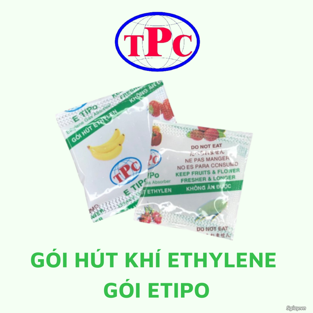 Gói hút khí Ethylene - Etipo bảo quản trái cây tươi
