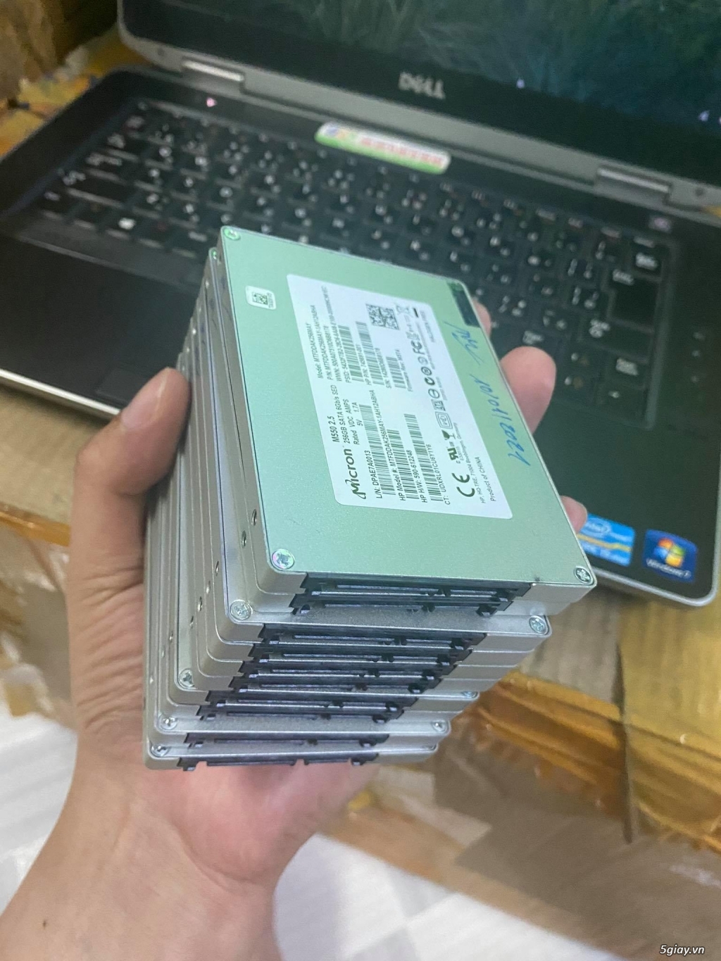 List hàng Ram SSD HDD laptop Zin tháo máy xách tay usa good