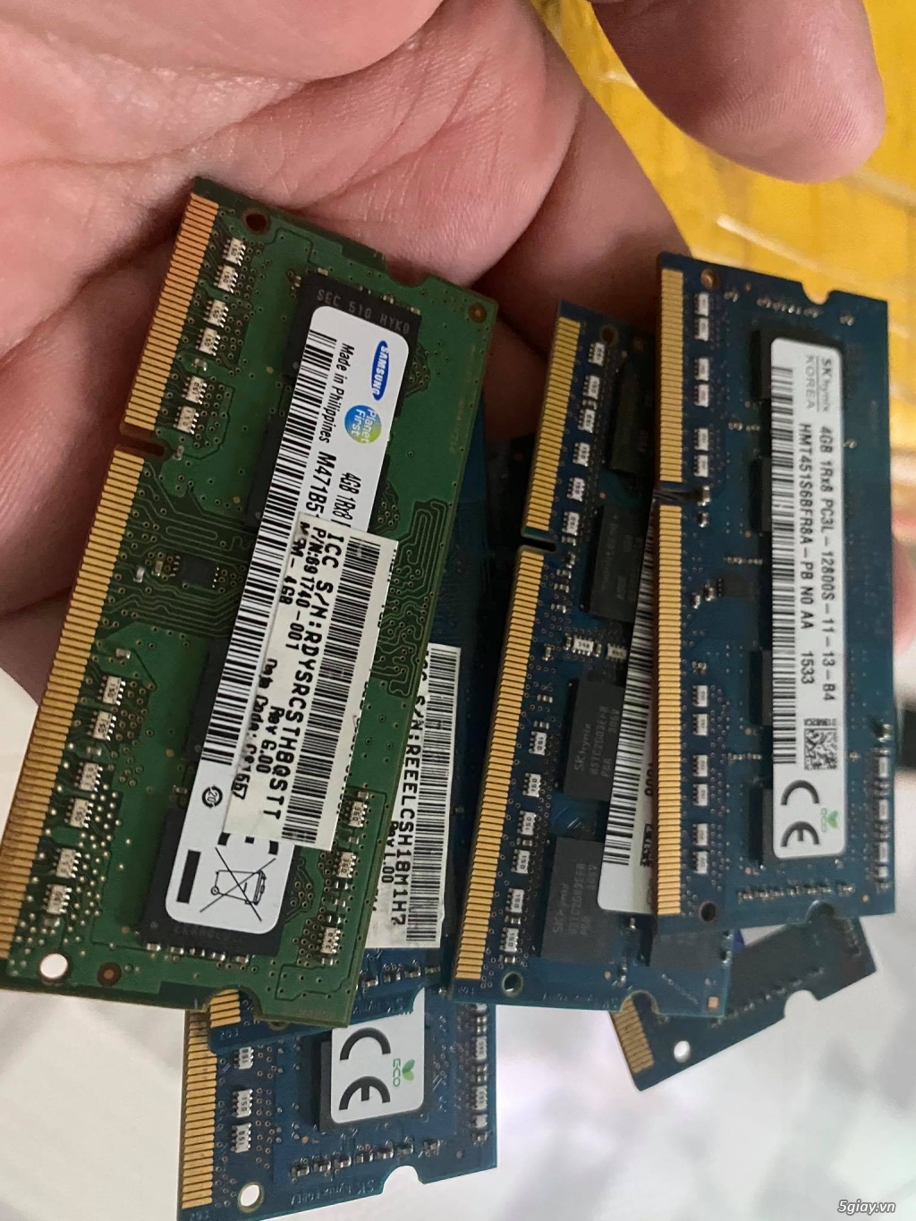 List hàng Ram SSD HDD laptop Zin tháo máy xách tay usa good - 2