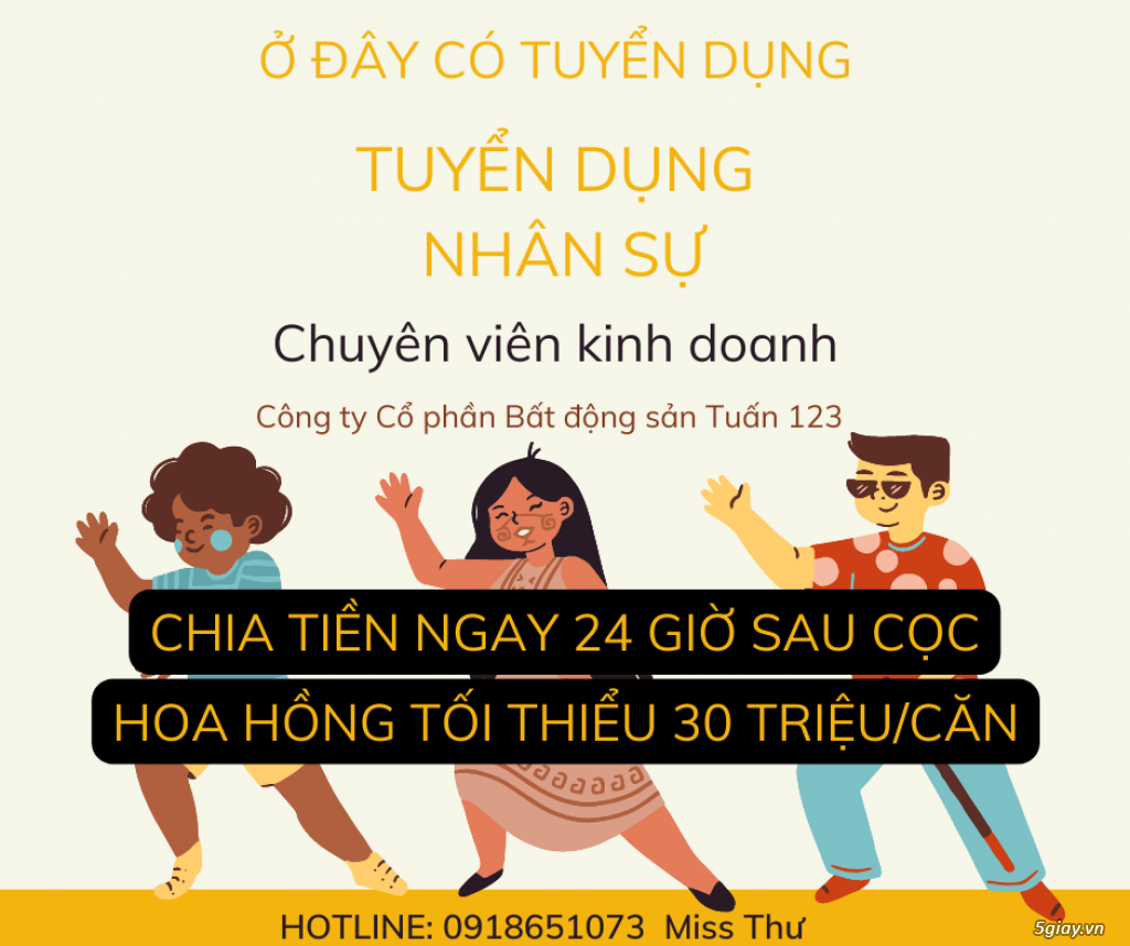 TUYỂN DỤNG NHÂN SỰ NHÂN VIÊN KINH DOANH SALE NHÀ PHỐ.