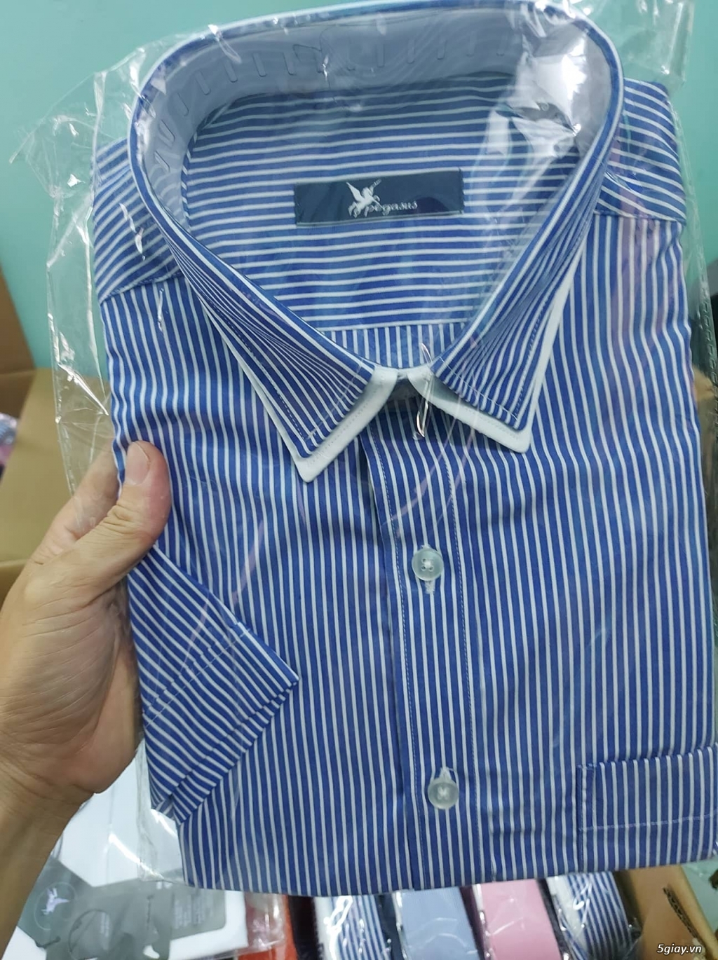 Áo sơ mi Nam Pegasus ngắn tay, dài tay , hàng thương hiệu - 25