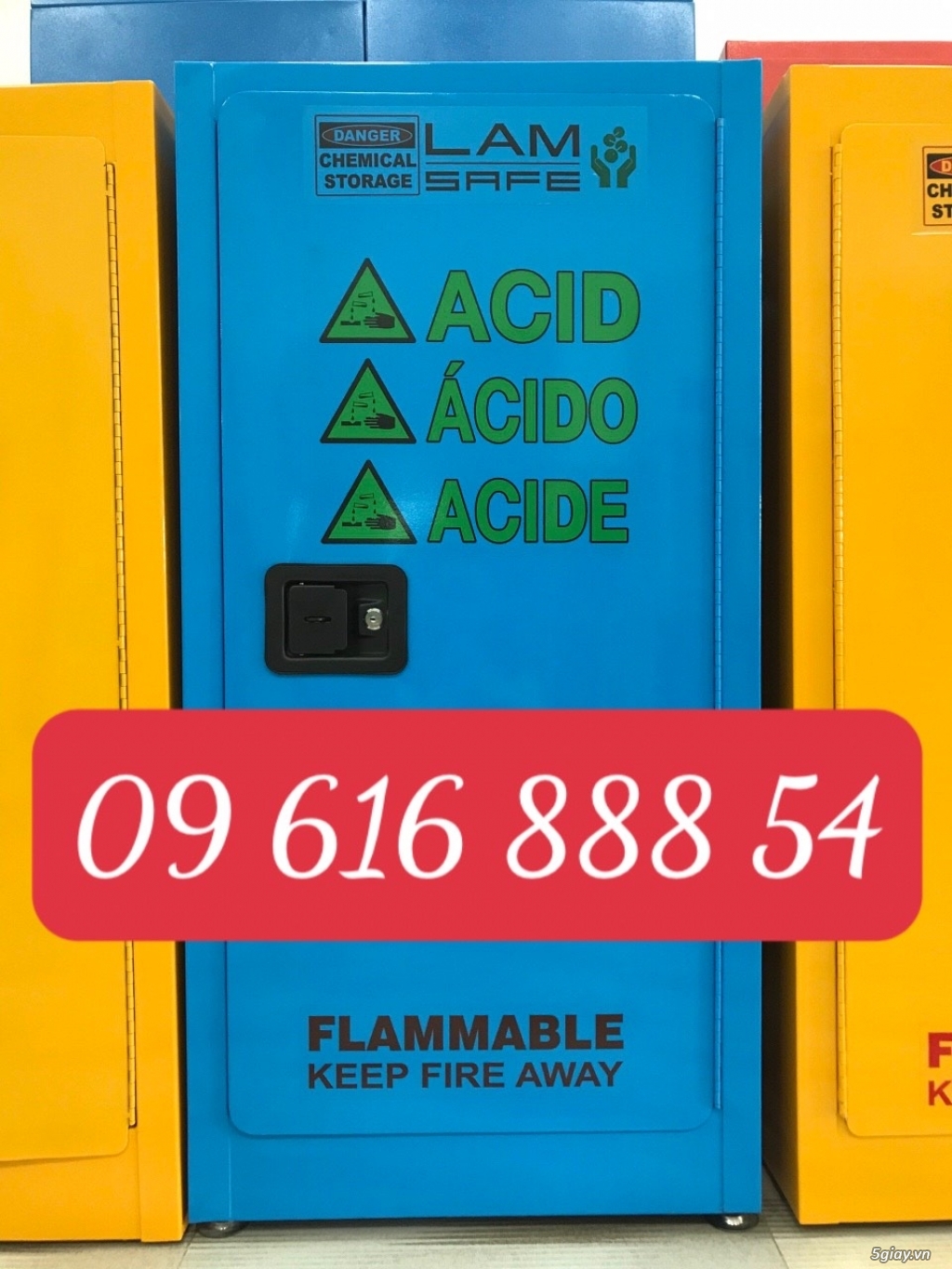 Tủ hóa chất chống cháy Model: LV-FM57 - 2