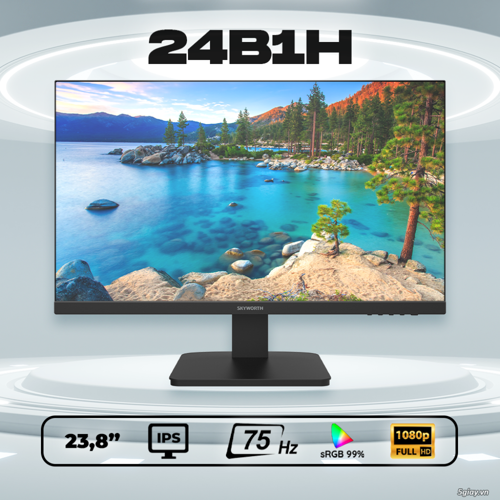 Sale Off LCD 22-24-27inch 75Hz Full viền - New100%, Fullbox, BH24T - 1
