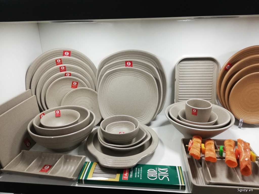 Chuyên Cung cấp sỉ chén đĩa nhựa và sứ nhà hàng – Quán ăn Decor đẹp - 15