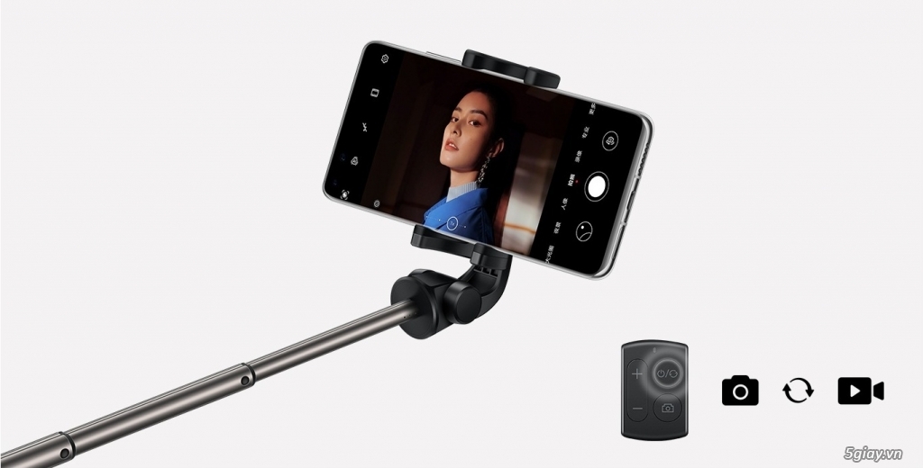 Gậy chụp ảnh selfie bluetooth+chân chống Tripod Huawei Honor AF15 Pro - 5