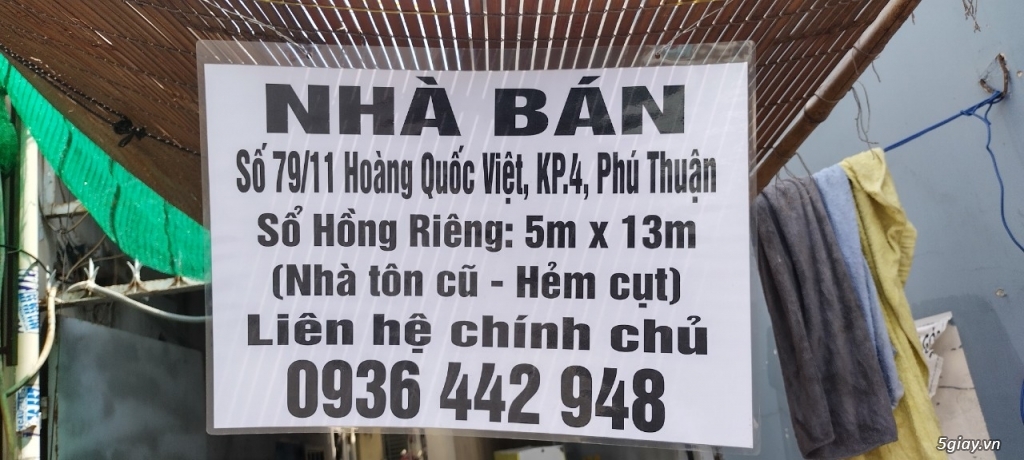 Bán nhà hẻm lớn Đường Lê Trọng Tấn Tân Phú HCM - 2