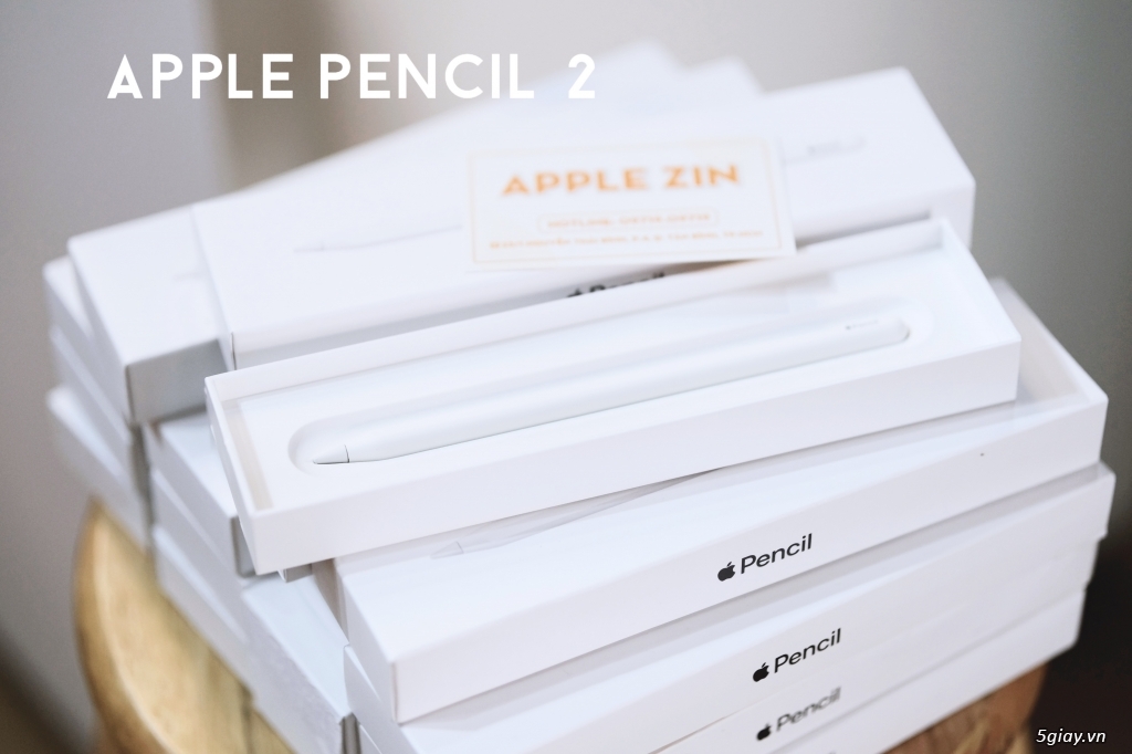Apple Pencil 2 fullbox hàng Mĩ giá tốt nhất