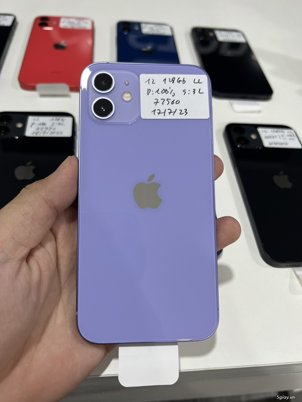 iPhone 12 64Gb Zin All Mới 99% Chưa Dùng (Hỗ trợ trả góp 0%)