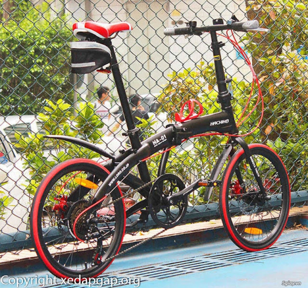 Xe đạp gấp Hachiko HA04 – Xe đạp Nhật Bản tăng 30% hiệu suất - 3