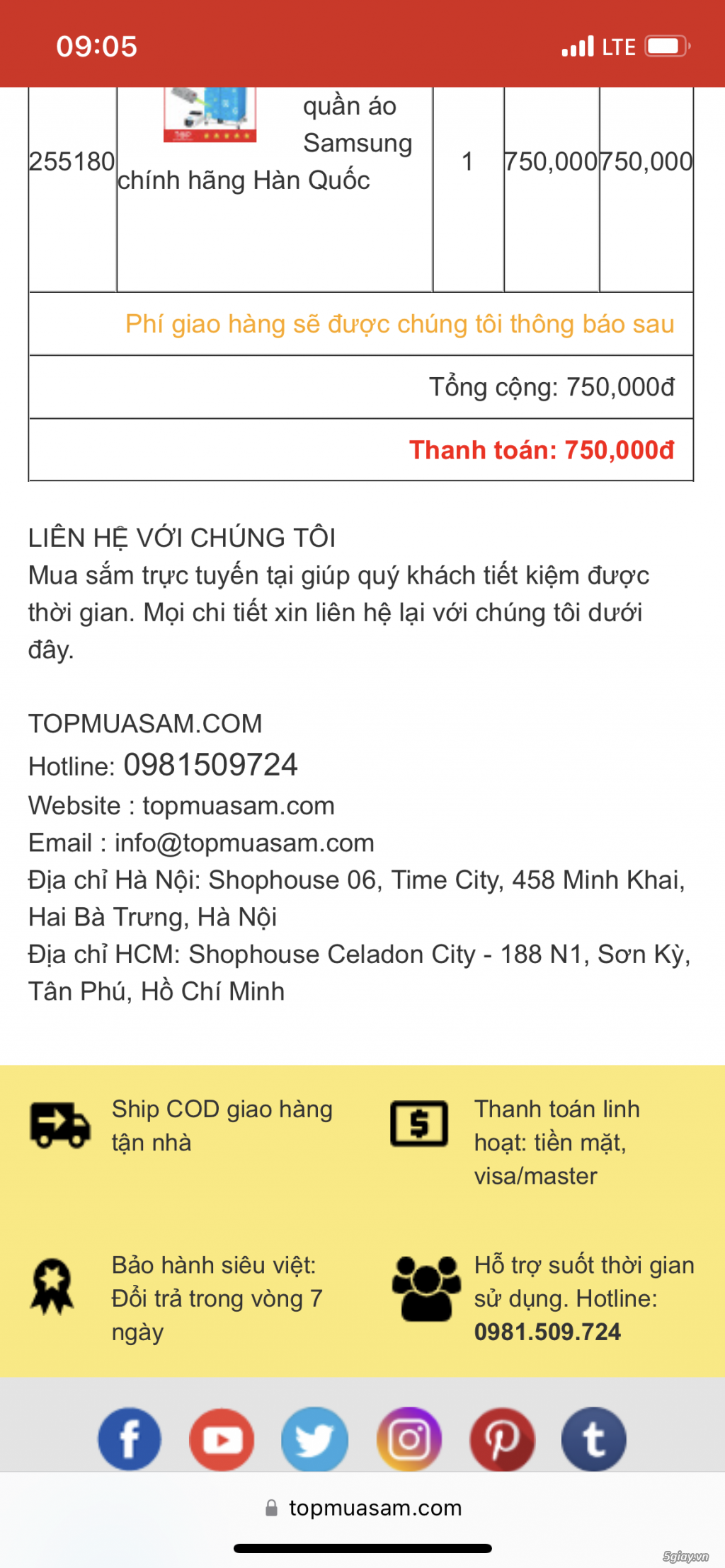 Cảnh báo bán điện thoại Nokia 8110 giả - của topmuasam.com