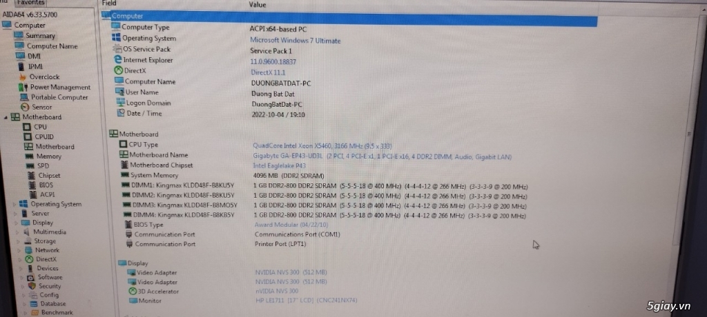 Bán Dell SAS 6/IR SAS Controller Card và cáp