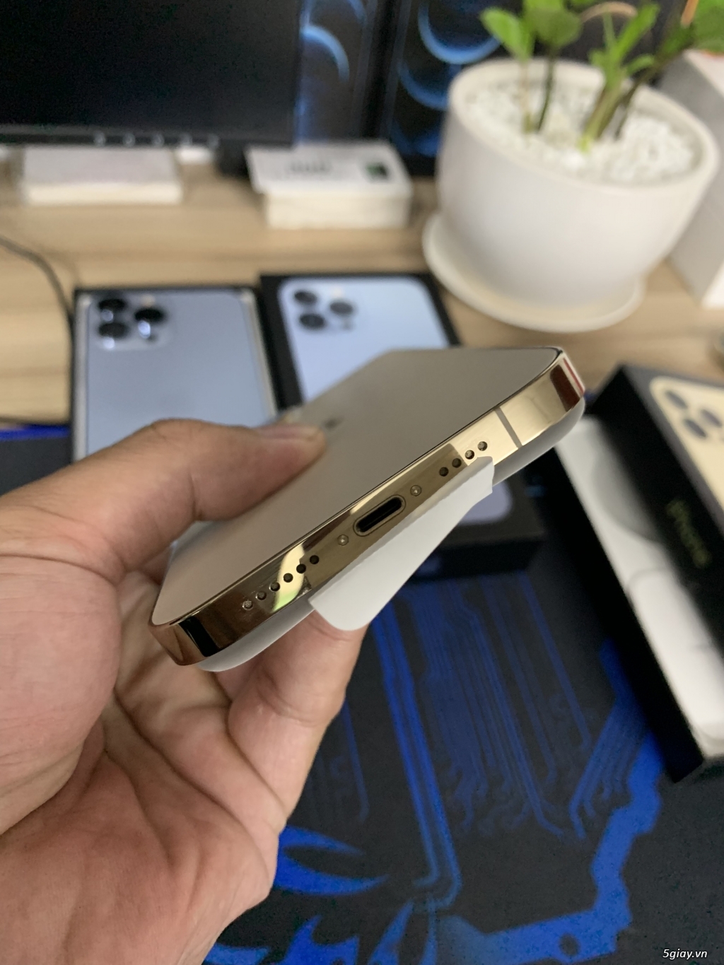 Iphone 13 Promax 256G Gold VN/a Keng FullBox - 3