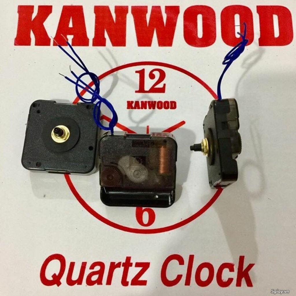 Máy đồng hồ treo tường kim trôi Kanwood - 29