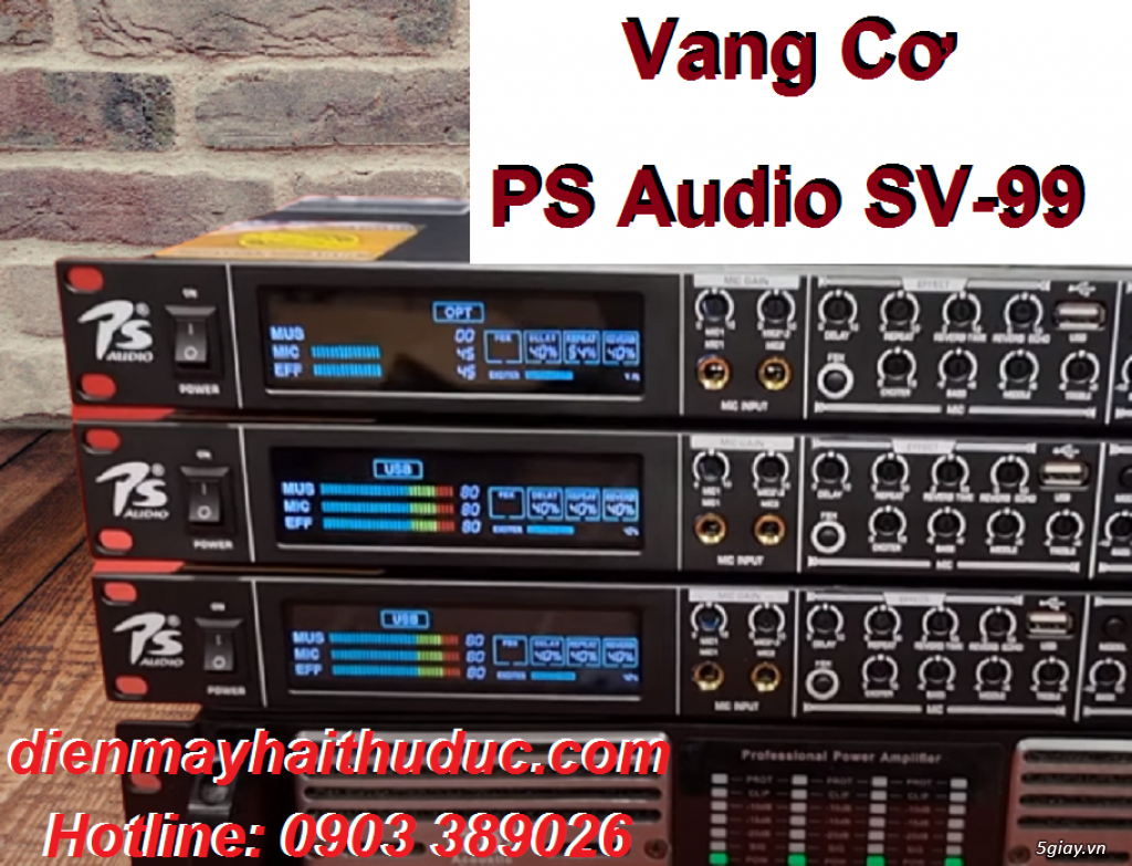 Vang cơ lai số PS Audio SV-99 thiết kế mới của dòng mixer 2 số - 1