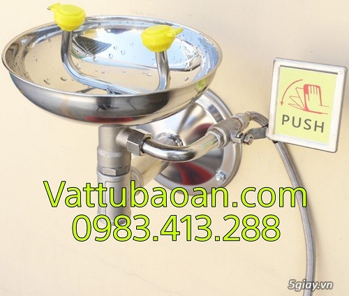 Bồn rửa mắt khẩn cấp treo tường - giá tốt nhất 5s - 1