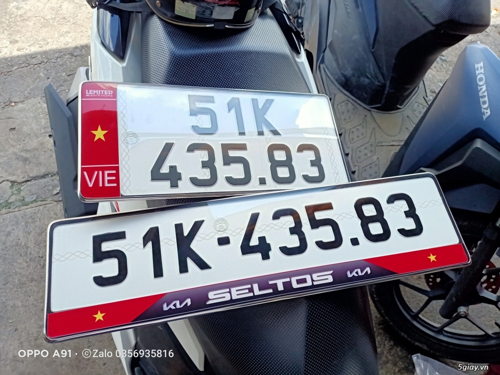 KHUNG BIỂN SỐ SÀI GÒN-KHUNG BIỂN SỐ CHÂU ÂU XE HƠI XE MÁY ĐẸP - 6