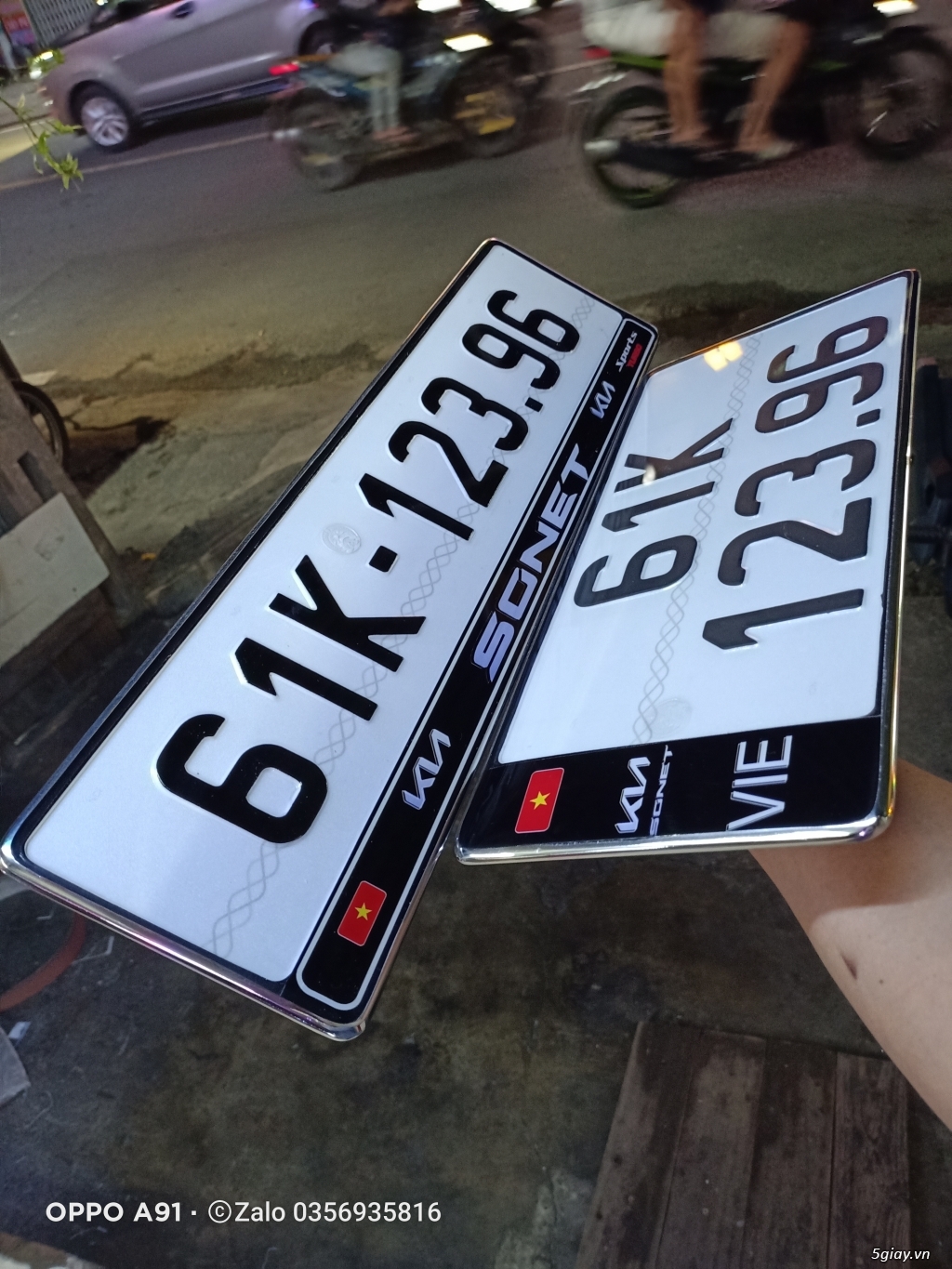 KHUNG BIỂN SỐ SÀI GÒN-KHUNG BIỂN SỐ CHÂU ÂU XE HƠI XE MÁY ĐẸP - 9