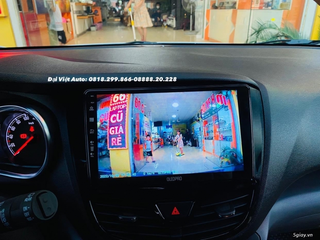 OLEDPRO A5 Màn Android chip 8 nhân tặng cam lùi AHD và cam Hành trình - 1